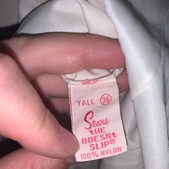 Vintage Sears “that doesn’t slip” Slip - Picture 5 of 6